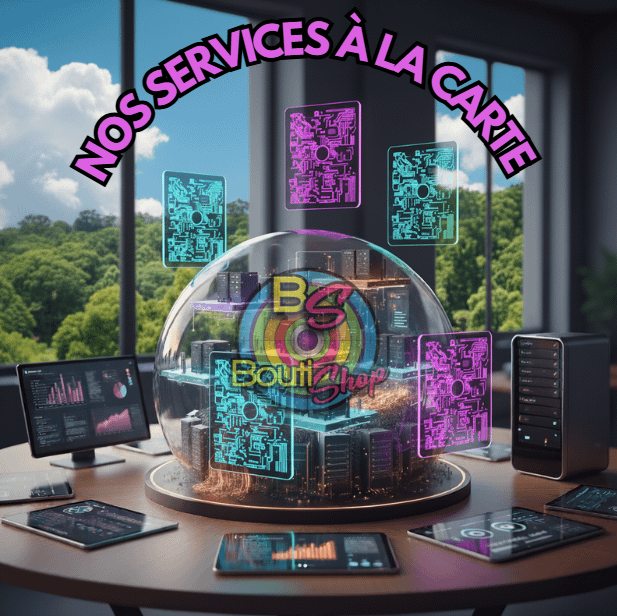 Service à la carte de BoutiShop